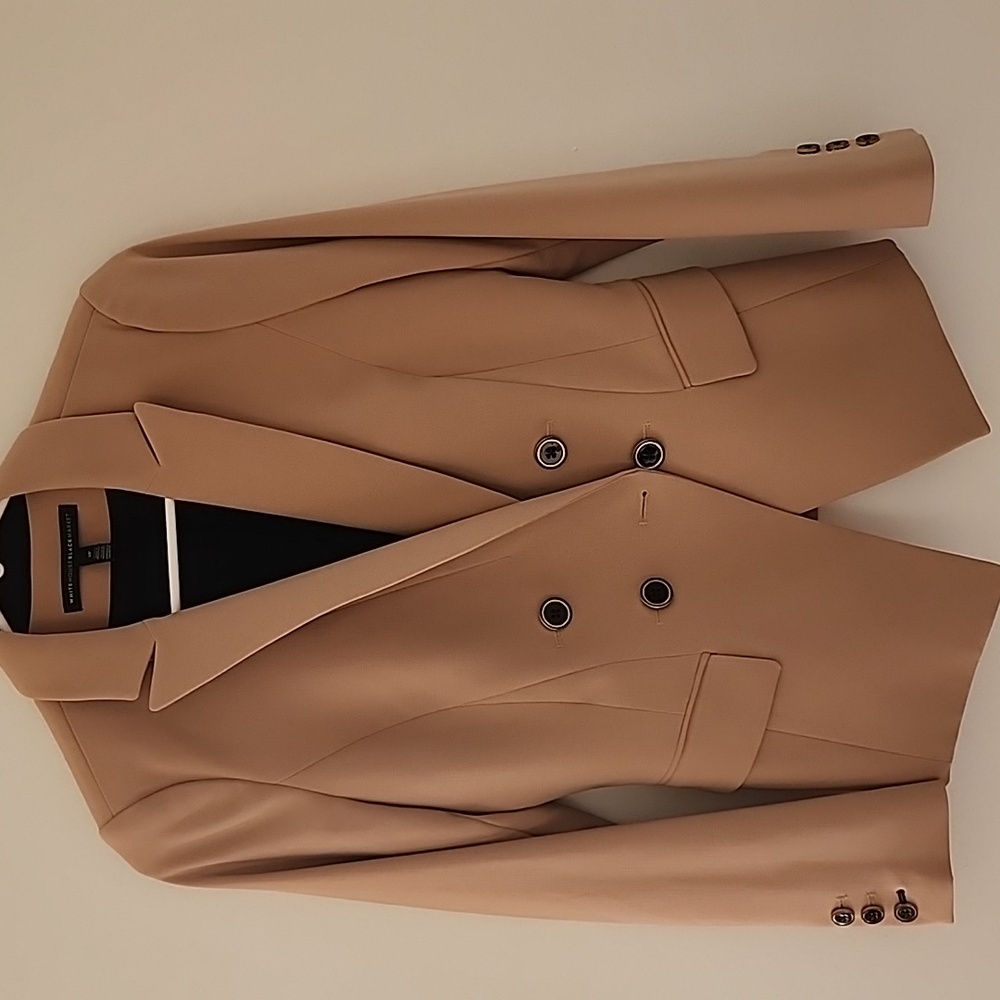 White House Black Market Beige Blazer